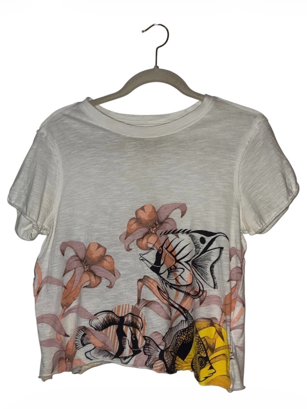 Maeve by Anthropologie Boxy Tee Sz XXS